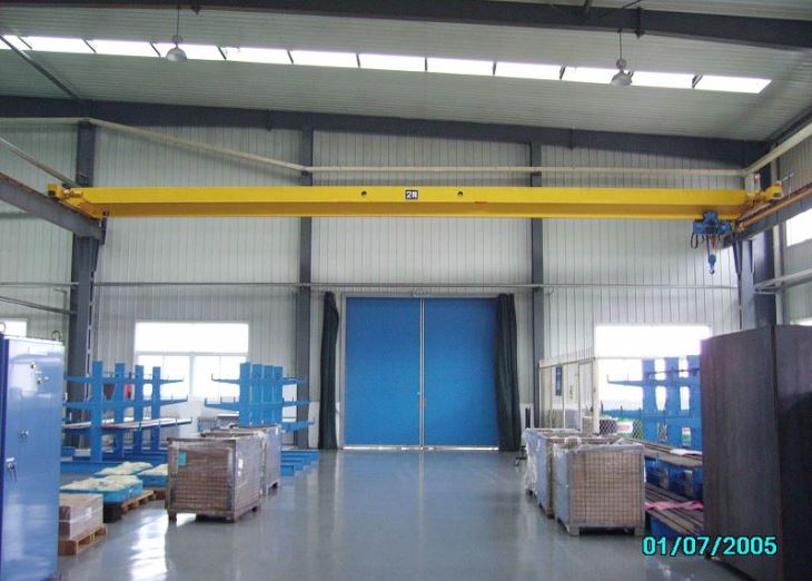 Remote Control Single Girder Overhead Crane