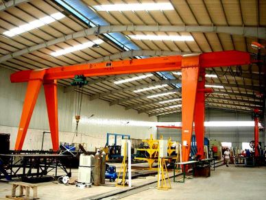 20ton MH Type Single Beam Gantry Crane Digunakan Indoor & Outdoor