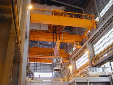 80 Ton Ganda Girder Overhead Foundry Eot Crane