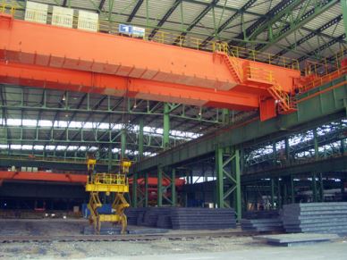 QD pabrik 90 Ton Overhead Crane