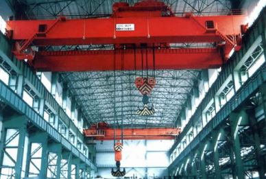 Pabrik baja QD atas kepala Crane 50 Ton