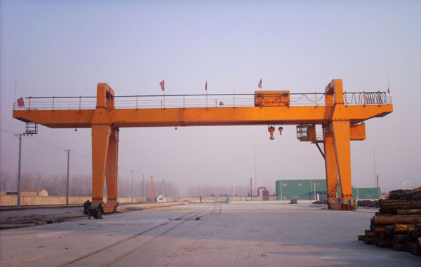 240 Ton Rail Mounted Double Beam Gantry Crane Harga