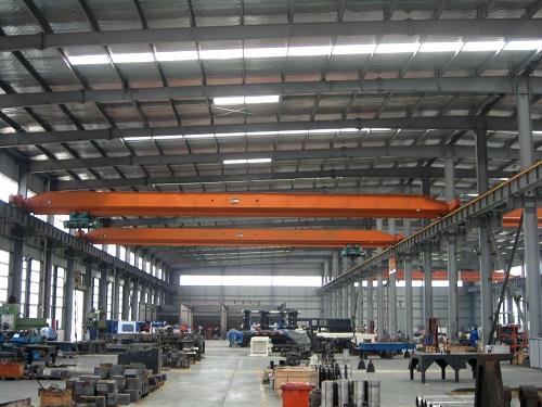 Desain Kustom 10 Ton Tunggal Girder Overhead Crane