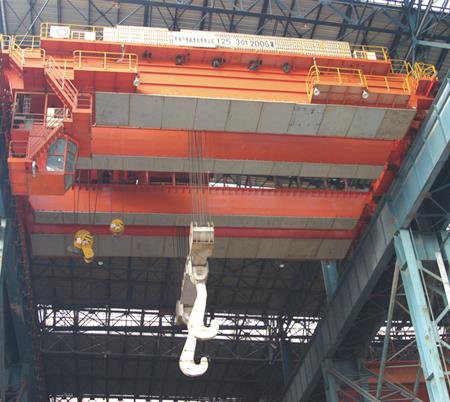 Double Beam Pengecoran Overhead Crane 30t Foundary Crane