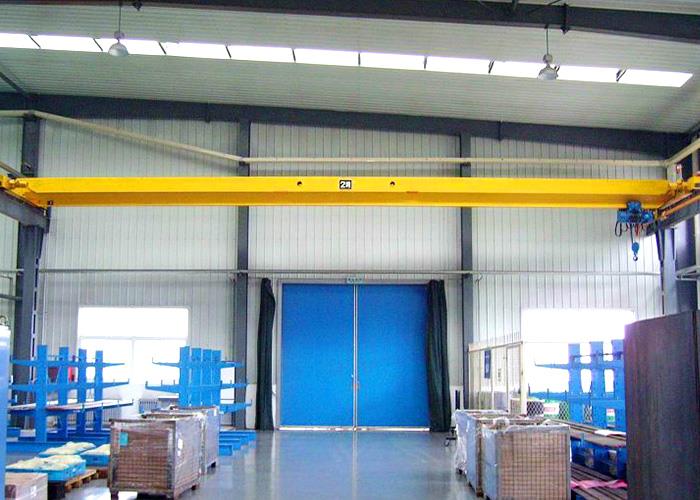 Peralatan Umum Listrik Hoist 3 Ton Overhead Crane